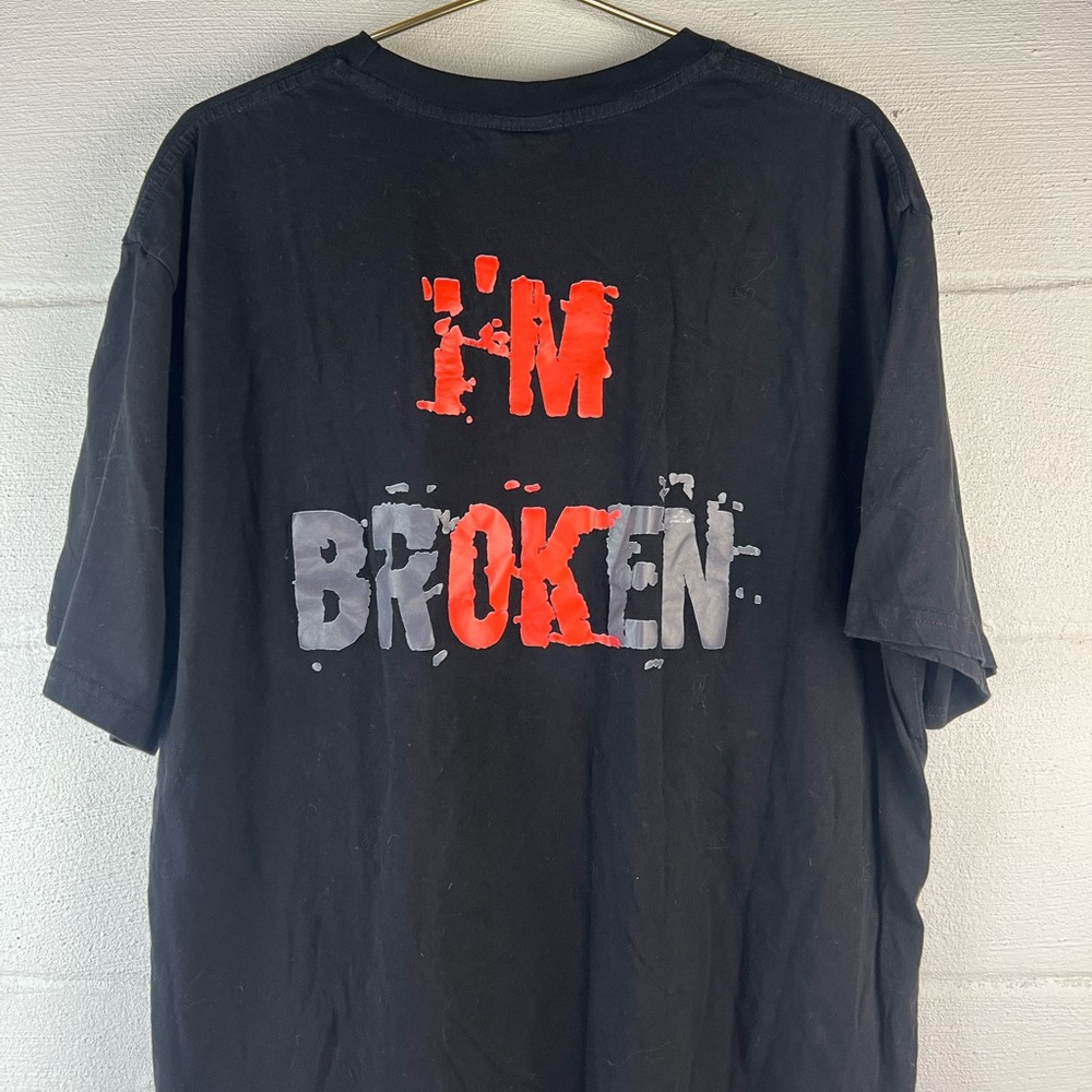 Chicyea I’m Broken I’m OK Short Sleeve Tshirt, 2XL